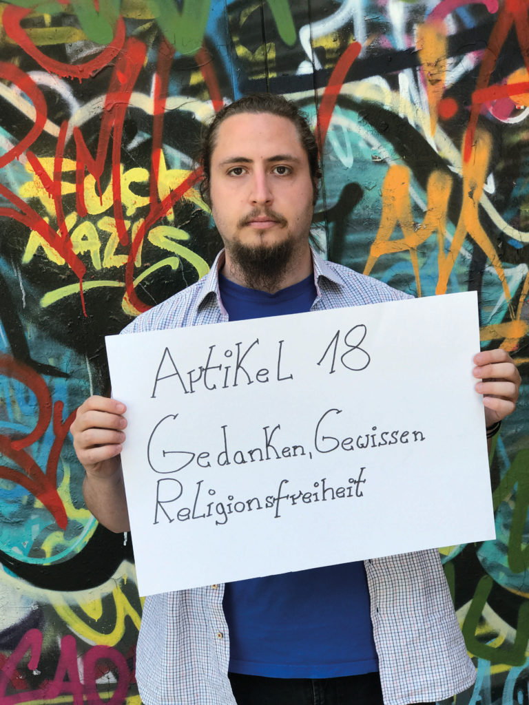 Artikel 18 - Gedanken-, Gewissen- und Religionsfreiheit