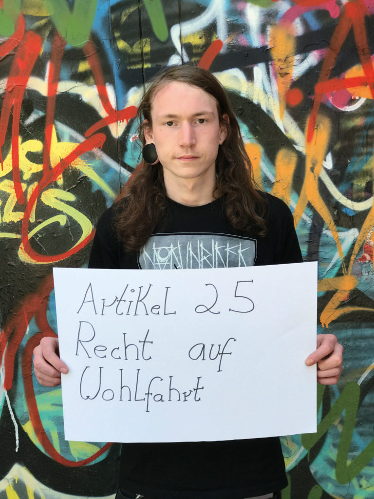 Artikel 25 - Recht auf Wohlfahrt