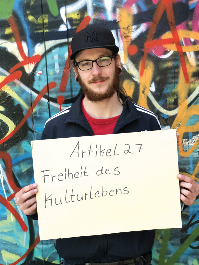 Artikel 27 - Freiehit des Kulturlebens
