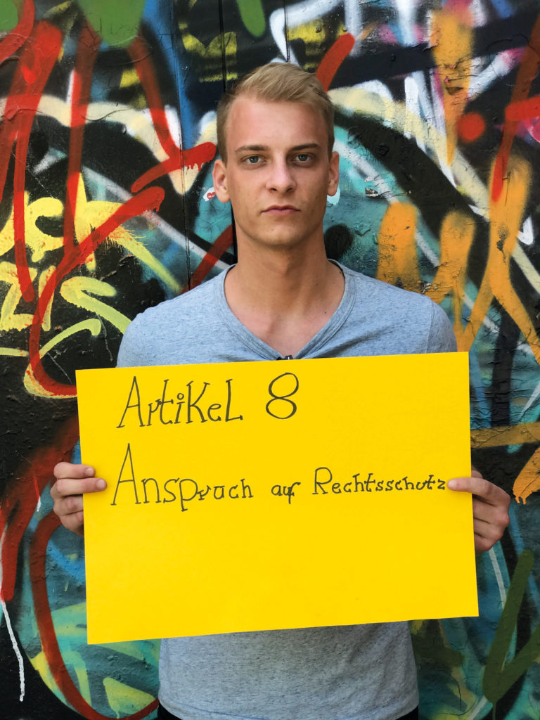 Artikel 8 - Anspruch auf Rechtsschutz